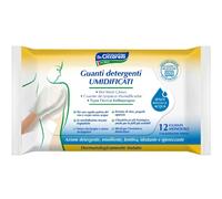 Ciccarelli Guanti Detergenti Umidificati, 12 Guanti Monouso