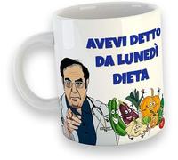 Dottor Nowzaradan Tazza Mug 2 Colazione Personalizzata Idea Regalo Festa Compleanno Natlae Divertente Amici Decorazioni Tumblr Frase Simpatica Ironica Alternative Dieta The Tè Camomilla Tisana Caffè