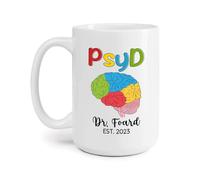 Dottorato In Psicologia Tazze Di Caffè Durevole Tazza Mug Divertenti Tazze Da Tè Regali Divertenti Per Ufficio Fidanziati Ragazze 330Ml