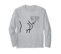 Dottore del buco del cul | laurea breve uni regalo laureato Maglia a Manica