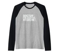 Dottore in Medicina Odontoiatrica (D.M.D.) Maglia con Maniche Raglan