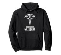 Dottore in Medicina Osteopatica Medicina Olistica Felpa con Cappuccio