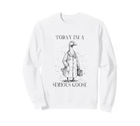 Dottore Infermiera Oggi Sono Serious Goose Meme Felpa