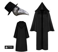 Dottore Medico Peste Simile SCP-049 Maschera Carnevale Cosplay CAPEMAX1 MEDICP1