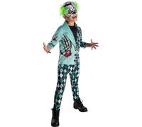 Dottore Morte Bambini Zombie Dottore Scienziato Spaventoso Costume Elegante