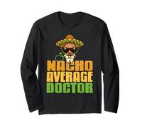 Dottore Non Comune Umorismo Mexicano Maglia a Manica