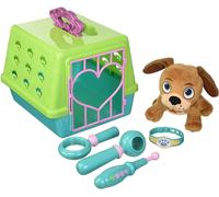 DOTTORESSA PELUCHE CANE FIDO CON TRASPORTINO GIOCHI PREZIOSI ORIGINALE 2 ANNI +