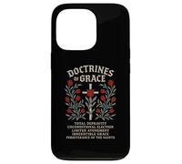 Dottrine della grazia della teologia riformata TULIP Cross Design Custodia per iPhone 13 Pro