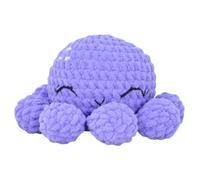 Dotty Design Knitty Critters - Yarnnimals - Ollie The Octopus | Kit per uncinetto adatto ai principianti con filato riciclato