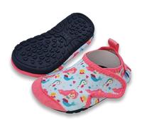 Dotty Fish Scarpe da Acqua per Bambini e Neonati - Antiscivolo, Asciugatura Rapida, Suola in Gomma Flessibile, Sensazione Piedi Nudi, Unisex - Sirena 6-12 Mesi