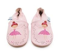 Dotty Fish Scarpe in Pelle Barefoot per Bambini - Fatina Ballerina 6-12 M