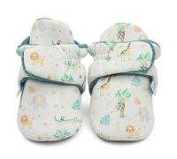 Dotty Fish Stivaletti in Cotone per Neonato con Pile - Safari 12-18 Mesi