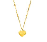 DOTUIARG Acciaio Inox Colore Oro Amore Cuore Collane per Le Donne Girocolli Festival Regalo Gioielli