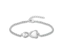 DOTUIARG Bracciale Urna Cuore per Le Donne Gioielli per Ceneri Bracciale Keepsake Memorial Medaglioni per Ceneri Umane