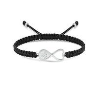 DOTUIARG Braccialetto a forma di urna a cuore per cenere Animali domestici Cane con impronta di gatto Gemelli da cremazione Ricordo Braccialetto Memoriale con corda intrecciata regolabile