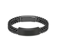 DOTUIARG Braccialetto crematorio per ceneri per uomini donne Braccialetti in acciaio inossidabile con link a urna Gioielli commemorativi Portacenere per animali umani