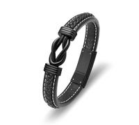 DOTUIARG Braccialetto in urna intrecciata per cenere Braccialetto commemorativo in acciaio inox per il ricordo di un cane umano