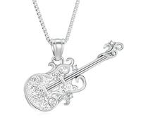 DOTUIARG Gioielli da cremazione Urna per chitarra Collana per le ceneri per papà Ciondolo per cremazione Portacenere Portacenere Urna commemorativa Collana per