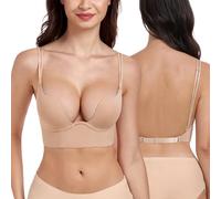 Dotvol Reggiseno da Donna con Schiena Nuda spingendo su Deep Spoon Biancheria Intima