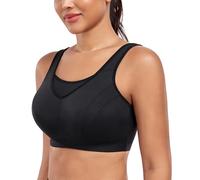 DotVol Reggiseno Sportivo da Donna Senza Ferretti in Maglia, con Sostegno deciso e Coppe Non Imbottite