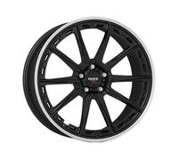 CERCHIO IN LEGA DOTZ SONOMA DARK 9.5X20 5X120 BLACK MATT/POLISHED LIP T4R