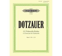 Etudes(113) 1 - spartiti per violoncello - Friedrich Dotzauer - ED PETERS