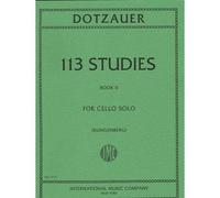 Dotzauer, J. Friedrich - 113 Studies for Solo Cello, Volume 2 Nos. 35-62 - by Johannes Klingenberg