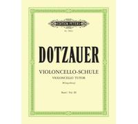 DOTZAUER - Violoncello-Schule Band volume 3 III metodo spartiti per violoncello