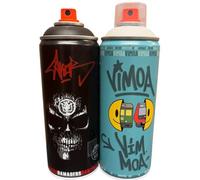 Double A Artist Cans Limited Edition - Set di 2 bombolette spray per graffiti da 400 ml