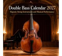 Double Bass Calendar 2027: 12 Months of Majestic String Instruments and Musical Performance