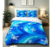 Double Bedding Set Blue Marble, AQ591
