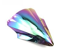 Double Bubble Windshield WindScreen Screen For Kawasaki For Ninja 650 For EX For EX650 For ER6F ABS K For KRT For Edition 2017 2018 2019, Misura universale