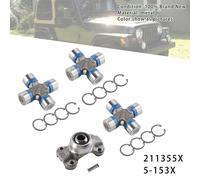 Double Cardan Joint 211355X + 5-153X Per Jeep Wrangler Cherokee XJ TJ H7