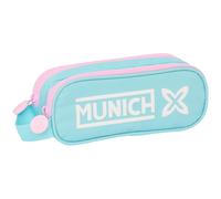 Double Carry-All Munich Heaven Sky Blue 21 X 8 X 6 Cm NUOVO