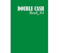 Double Cash Book A4: Business Accounting Ledger | A4 Double Entry Cash Book for Small Business, Double Cash Book Keeping Journal, Double Entry Bookkeeping Ledger, Double Column Accounts Notebook A4