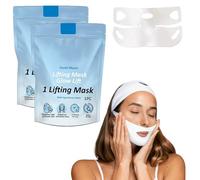 Double Chin Lifting Mask,Chin Mask - V-Line Mask,Chin Lift Mask,Face Lift Tape,Face Lifting Mask,Chin Strap for Double Chin V Line Face Lifting Chin Mask - Say Goodbye to Your Double Chin Now (2Pack)
