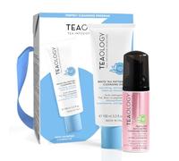 DOUBLE CLEANSING KIT - White Tea Peptide Cleansing Oil + Tea Glow Foam 50ml