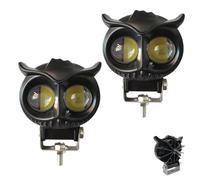 Double Color LED Light - Adjustable Fog Spotlight, Waterproof Driving Lamp