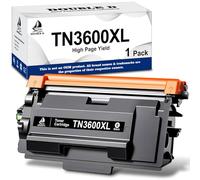DOUBLE D TN-3600XL compatibile con Brother TN-3600XL TN3600 Toner per Brother MFC-L5710DW MFC-EX910 HL-L5210DW HL-L5210DN HL-L5215DN HL-L6210DW HL-L6410DN HL-L6415DN MFC-L5710DN DCP-L5510DW(1BK)