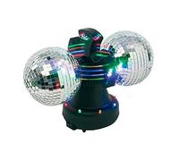Double Disco/Mirror Ball Rotating with Mirror Effect