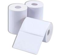 Double Dragon, 6 rotoli di etichette termiche autoadesive, multifunzione, per indirizzi e prezzi, per stampante termica Zebra Munbyn Rollo, 230 etichette/rotolo, 50 x 30 mm, autoadesive, 50 x 30 mm