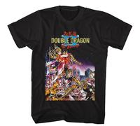 Double Dragon - Ddii The Revenge - American Classici - Solido Nero Adulto Corto