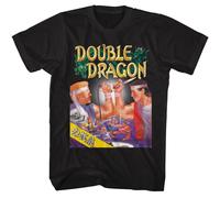 Double Dragon - Due Combattenti - American Classici - Solido Nero Adulto Corto