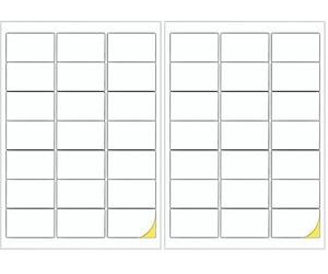 Double Dragon, Etichette Adesive A4 per Indirizzi, Carta Adesiva, 21 Etichette per Foglio, 100 Fogli, 63.5 x 38.1mm (2100 Etichette) (Confezione da 2)