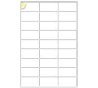Double Dragon, Etichette Adesive A4 per Indirizzi, Carta Adesiva, 27 Etichette per Foglio, 100 Fogli, 63.5 x 29.6mm (2700 Etichette)