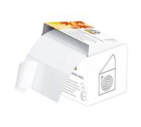 Double Dragon Etichette per indirizzi, 1 rotolo (250 etichette), 89 mm x 36 mm, autoadesive, bianche, senza BPA, per barattoli, cartelle, scatole e contenitori per alimenti