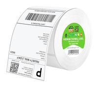 Double Dragon Premium Etichette Termiche Autoadesive 100 x 150 mm (4" x 6") per Zebra, MUNBYN Stampanti [1 Rotolo - 500 Etichette]