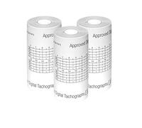 Double Dragon Rotoli per Tachigrafo Digitale HGV: 57mm x 8m, Centro 8mm, Approvati dall'UE, EC 1791/2006, 3 Rotoli