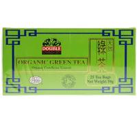 Double Dragon Tè Verde organico 25 Bustine (Pacco di 4)
