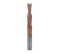 Double - Edged End Mill Cutter, CNC Router Bits for Precision Engraving, Tungsten Steel Milling Cutter with Oversized Spiral Design, Efficient Chip Discharge for ABS Acrylic PVC MD (5*5*17*50 litri)